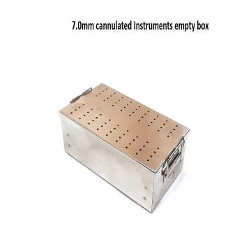 7.0mm Cannulated instruments empty case box