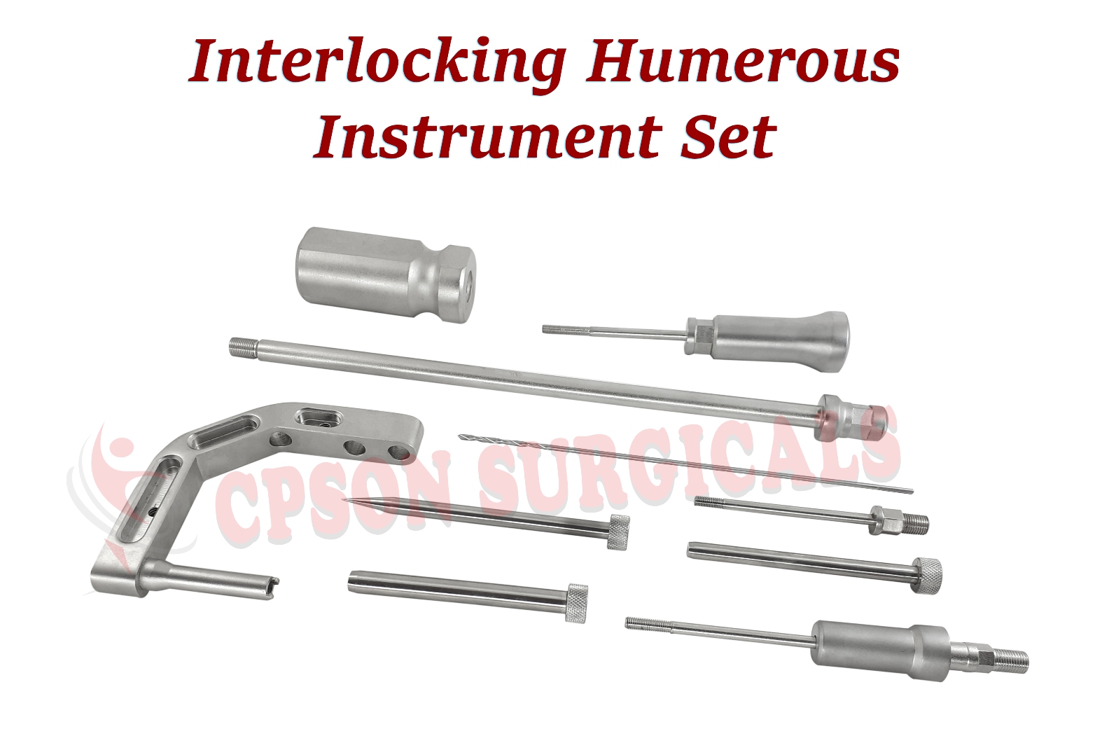 Orthopedic AO type Humerous Interlocking Instruments set